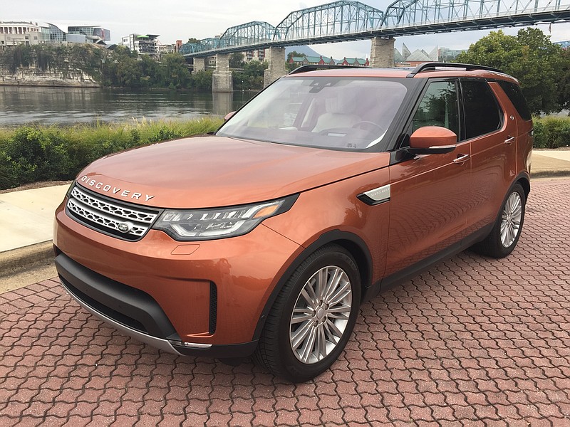 The Land Rover Discovery diesel gets decent fuel economy for a vehicle its size.



