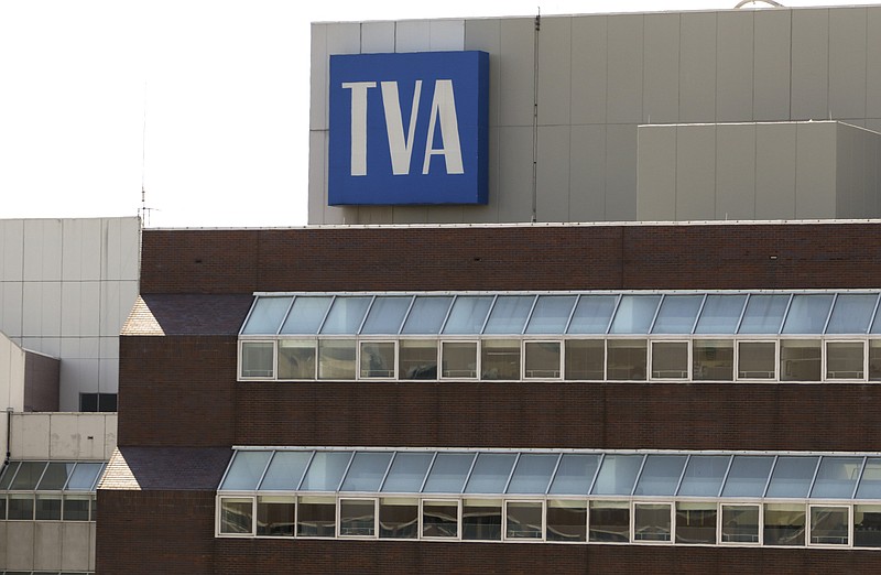 The Tennessee Valley Authority headquarters in downtown Chattanooga is shown in this file photo. 