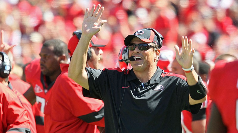 Todd Grantham, who was Georgia's defensive coordinator from 2010 to 2013, will be back inside Sanford Stadium this Saturday night as the defensive coordinator for Mississippi State. (Photo by Jim Hipple)