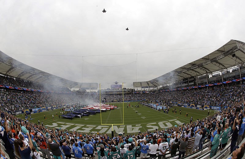 Rams and Chargers combined attendance totals are fewer than USC game