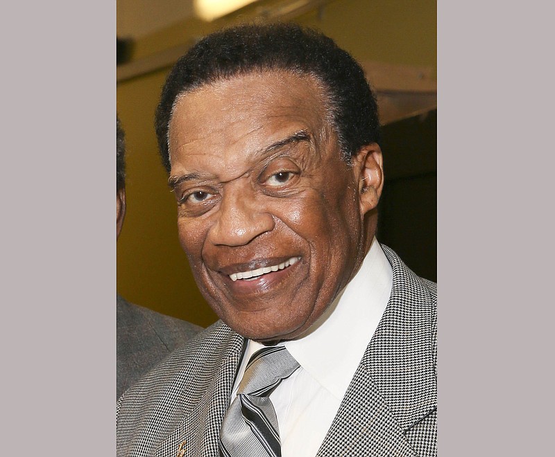 
              FILE - In this May 23, 2014 file photo, Bernie Casey appears after a performance of "The Tallest Tree in the Forest" in in Los Angeles. Casey, the professional football player turned actor known for parts in “Revenge of the Nerds” and “I’m Gonna Git You Sucka,” died Tuesday, Sept. 19, 2017, in Los Angeles after a brief illness. He was 78. (Photo by Ryan Miller/Invision/AP, File)
            