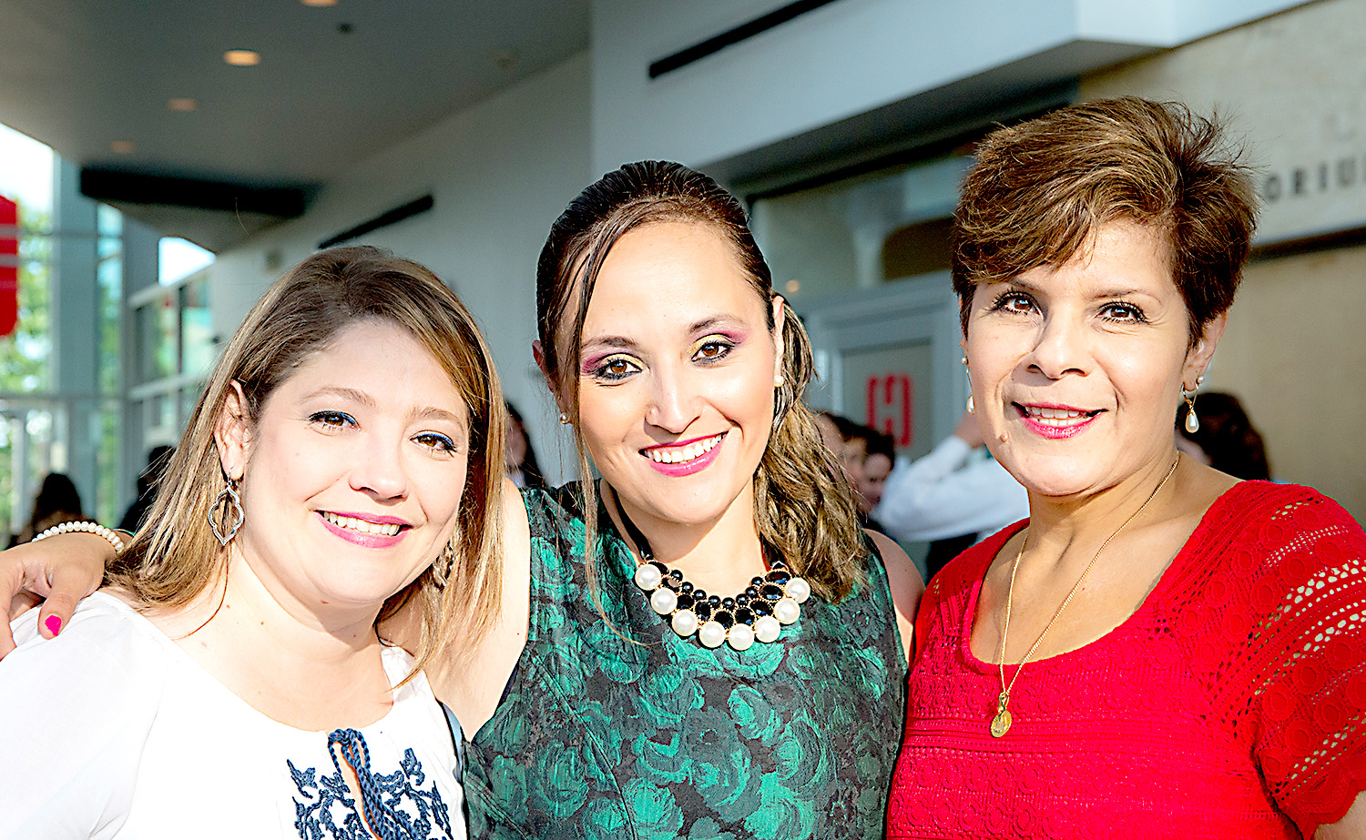 Larry Rosales, Aidee Martinez and Ana Diaz