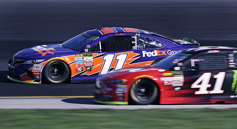 Denny Hamlin (11) and Kurt Busch (41) are among those in danger of missing the next round of the NASCAR Cup Series playoffs.