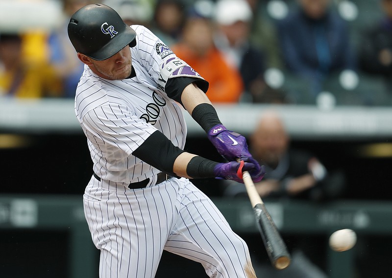 Desmond leads playoff-chasing Rockies over Marlins 15-9