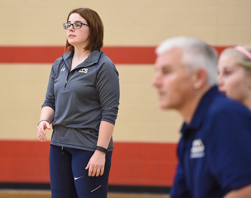 District 2-A in the Division II East Region is among the new leagues that were formed when the TSSAA expanded D-II this school year. Chattanooga Christian coach Sarah Davis's team is seeded second for the upcoming district volleyball tournament.