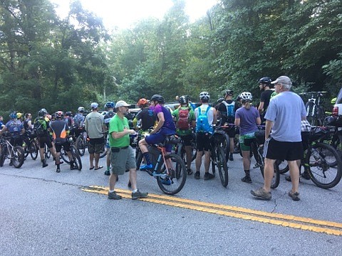 Competitors in the most recent Trans North Georgia Adventure race get ready before starting out on the 350-plus-mile course. (Contributed photo)