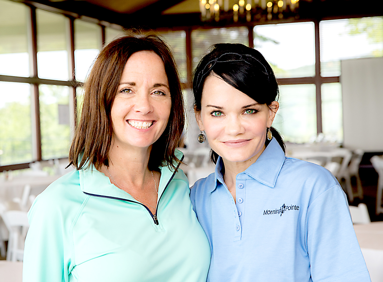 Lori Hoeger and Jennifer McFarland