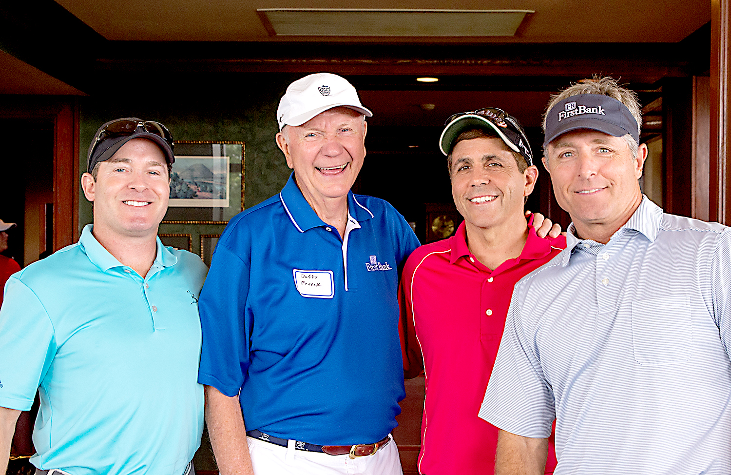 Tom Martin, Duffy Frank, Jim McKenzie and Rich Balthrop