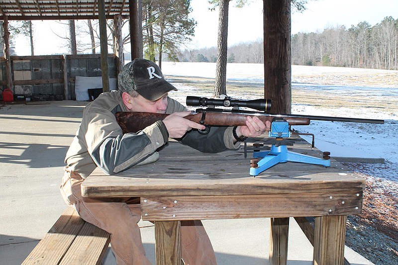Watch your eye as you watch for your quarry through a scope — recoil is a part of life when you're firing a gun, writes outdoors columnist Larry Case.