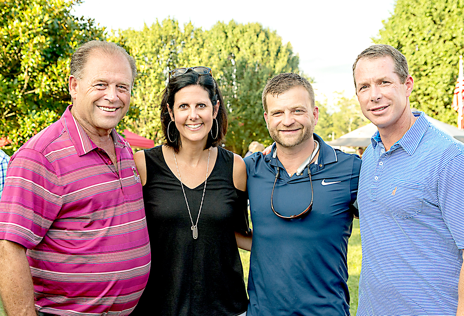 Emerson Russell and Alison, Eddie and Alan Lebovitz
