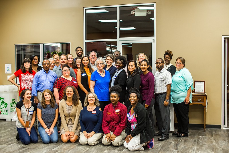 Members of UnifiEd's new APEX project steering committee pose together after being selected from a pool of 100 candidates last month. (Contributed photo)