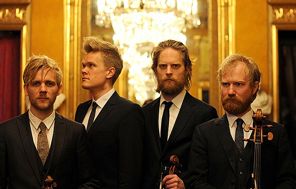 The Danish String Quartet performs at Hunter Museum of American Art on Tuesday.