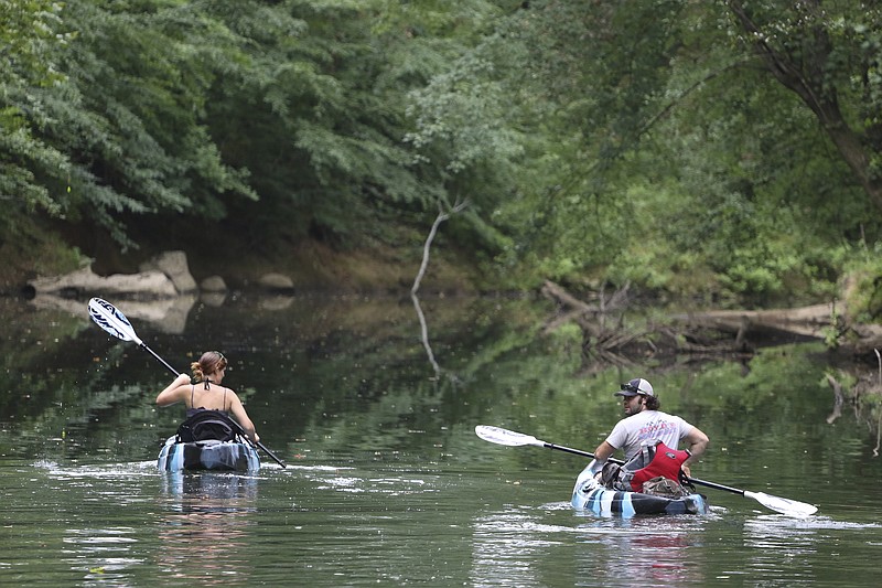 Paddle the creek near Greenway Farms during Family Fun-Day Sunday on Oct. 15 from 3 to 6 p.m.