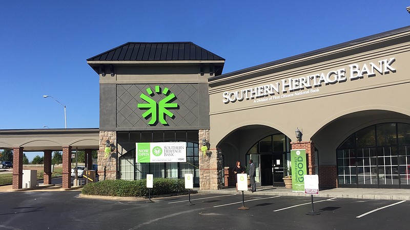 Southern Heritage Bank opens its first branch in Hamilton County near Hamilton Place Mall.