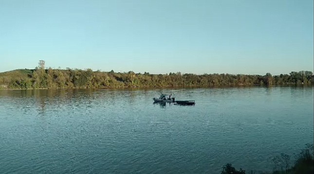 Chattanooga firefighters rescued two men Thursday, Oct. 12, from the Tennessee River after their boat lost power and started drifting. (Photo by Battalion Chief Don Bowman)