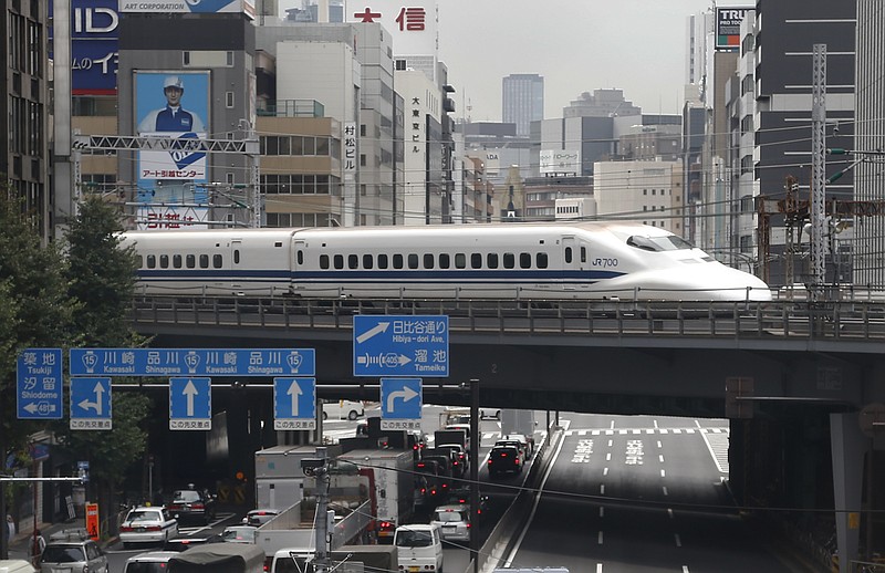 Japan launched its bullet train between Tokyo and Osaka more than 50 years ago.