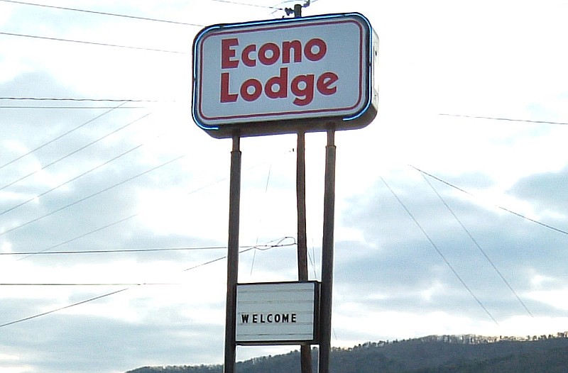 In this 2003 file photo, an Econo Lodge sign is shown in Dalton, Ga.