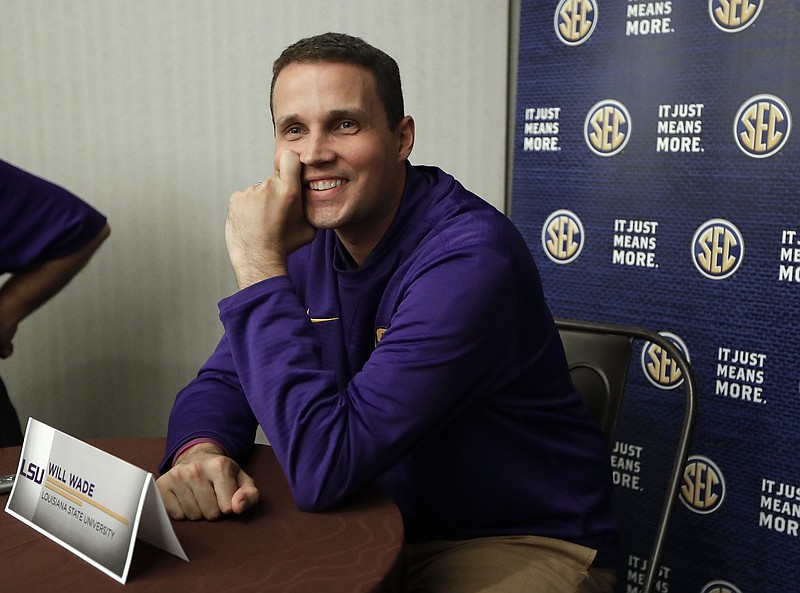 LSU coach Will Wade is preparing for his first season leading the Tigers after two-year stints in charge at UTC and VCU. LSU was picked by media to finish last in the SEC this season after finishing in that spot last season.