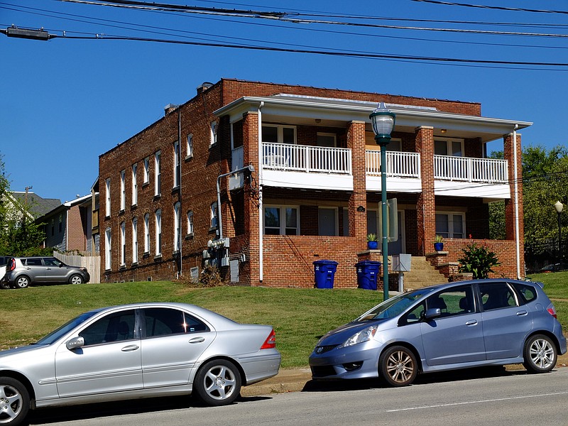 This multi-family residential building is located in the 700 block of E. M.L. King Blvd.