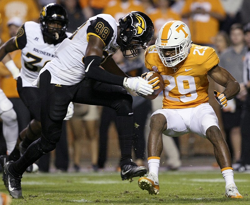 Evan Berry's Tennessee career is over