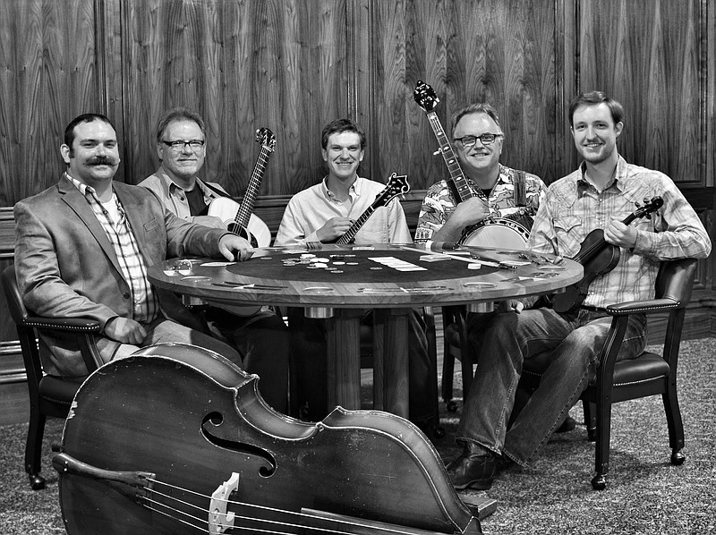 Members of the Hamilton County Ramblers are, from left, Josh Hixon, Roy Curry, James Kee, Jim Pankey and John Boulware.