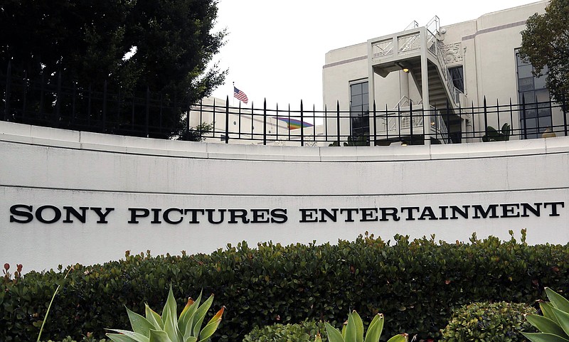  This Dec. 2, 2014 file photo shows Sony Pictures Entertainment headquarters in Culver City, Calif. Sony Pictures has pulled the film "All the Money in the World" from its AFI Fest premiere following the sexual misconduct allegations made against co-star Kevin Spacey. In a statement Monday, Nov. 6, 2017, Sony's TriStar Pictures said it was withdrawing the film from the Los Angeles festival because "it would be inappropriate to celebrate a gala at this difficult time." It had been slated to be the festival's closing night film on November 16. (AP Photo/Nick Ut, File)