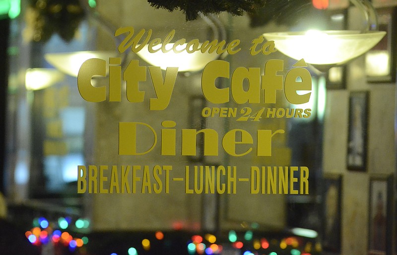 City Cafe is open 24 hours a day, 365 days a year.