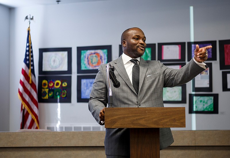 Hamilton County Schools Superintendent Bryan Johnson's $100-plus million plan for schools got a thumbs-up from the Hamilton County Commission.