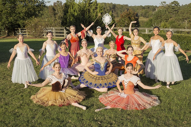 "Snow Queen" court includes, front row, from left, Carly Clement, Abby Crossen and Julia Tucker. On the middle row are, from left, Cianna Bruner, Holly Potts, Ariel Bruner and Violet Pasqua. Standing in back are Charlotte Edwards, Emma Hackney, Kate Havelin, Taylor Stallings, Elyse Rann, Grace Bell, Mia Carvajal and Trinity Bruner.