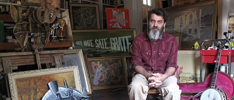 Wayne White, an artist who grew up in Chattanooga before moving West to work on "Pee-wee's Playhouse," is the subject of "Beauty Is Embarrassing," a documentary that will be shown Friday at the Hunter Museum of American Art.