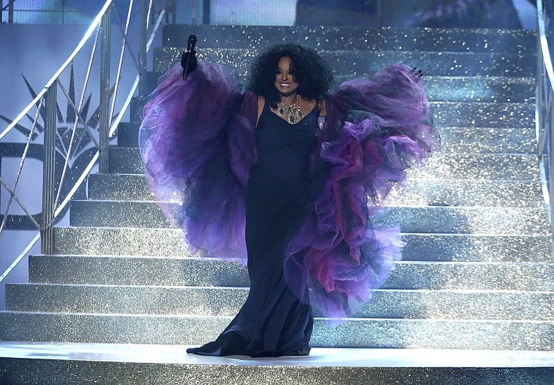 Diana Ross performs at the American Music Awards at the Microsoft Theater on Sunday, Nov. 19, 2017, in Los Angeles. (Photo by Matt Sayles/Invision/AP)