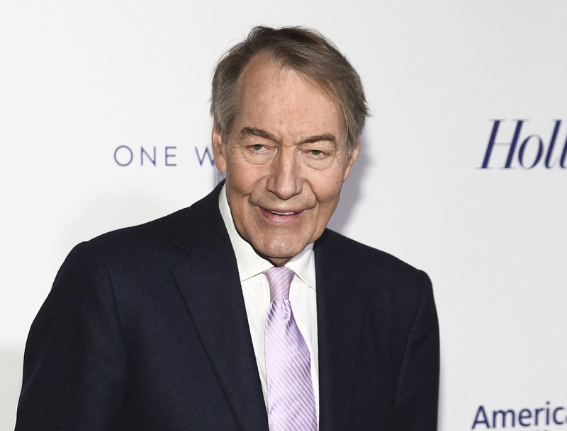 In this April 13, 2017 file photo, Charlie Rose attends The Hollywood Reporter's 35 Most Powerful People in Media party in New York. The Washington Post says eight women have accused television host Charlie Rose of multiple unwanted sexual advances and inappropriate behavior. CBS News suspended Charlie Rose and PBS is to halt production and distribution of a show following the sexual harassment report. (Photo by Andy Kropa/Invision/AP, File)
