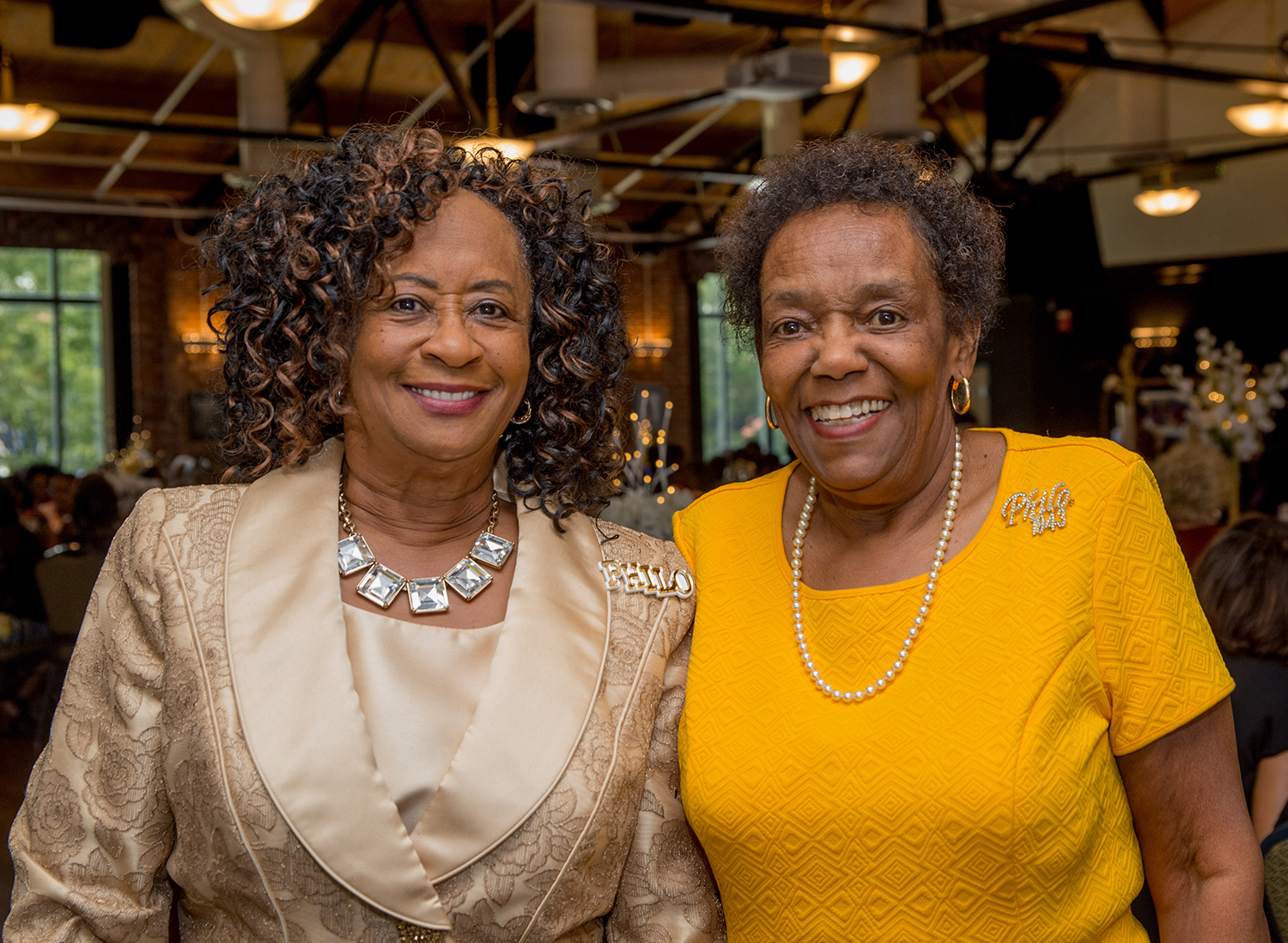 Gloria Smith and Lee Hawkins