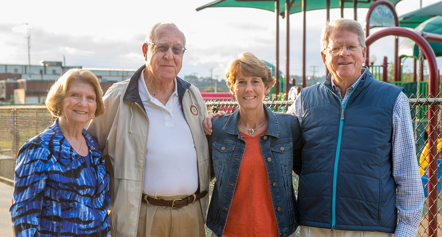 Judy & John Germ and Stormy & Mike McGauley