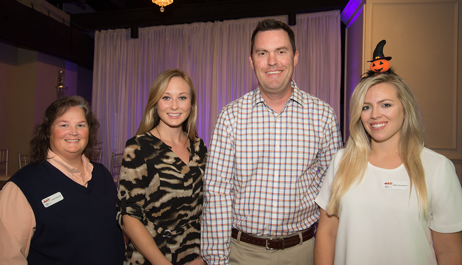 Leslie Morton, Colleen Slattery, David Haddock and Abby Harwood