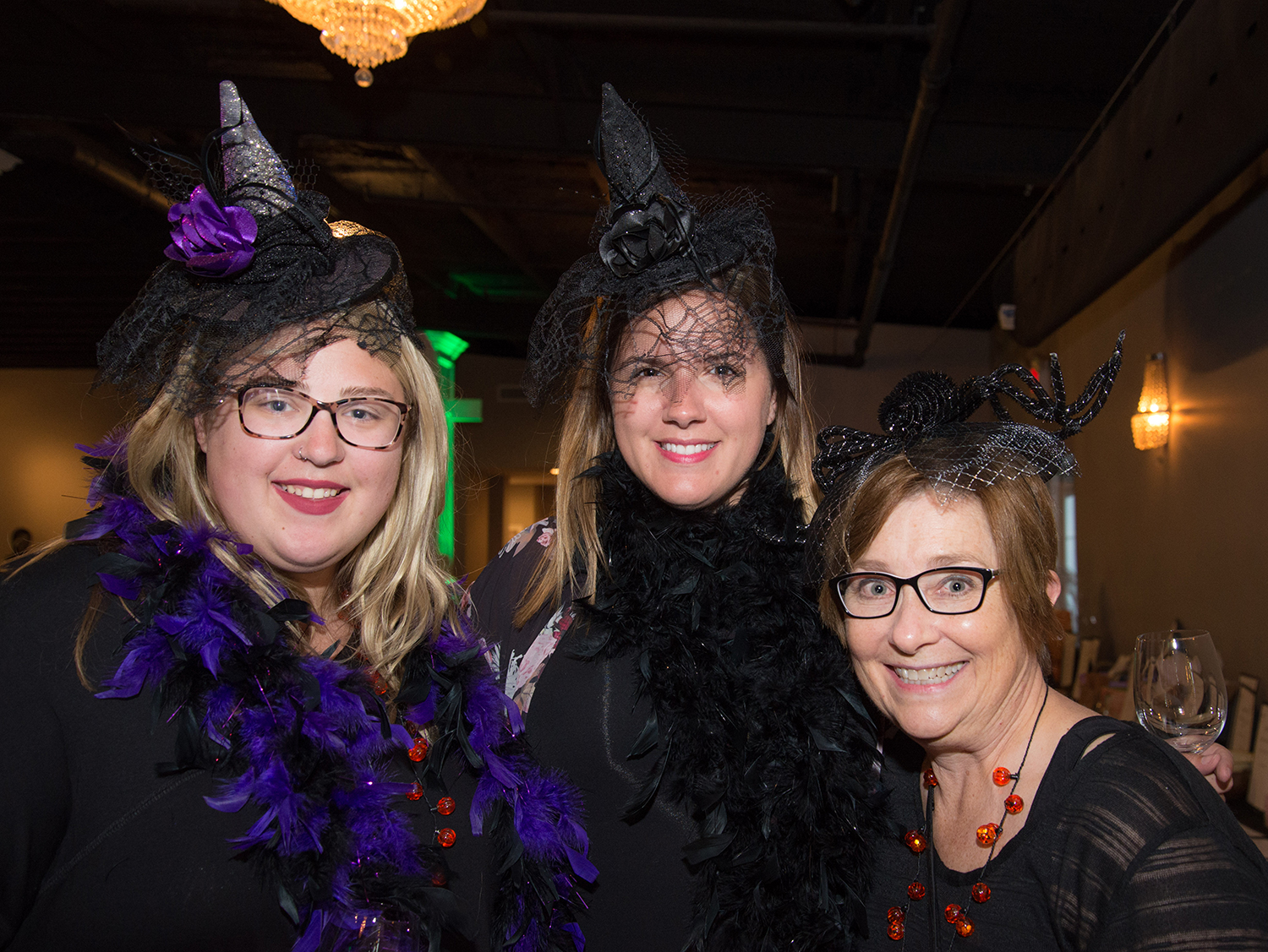 Paige Wood, Samantha Malecki and Karen Frank