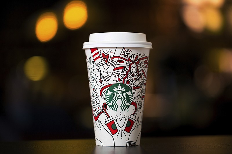 Starbucks' holiday cup has foot soldiers in the Christmas war up in arms.