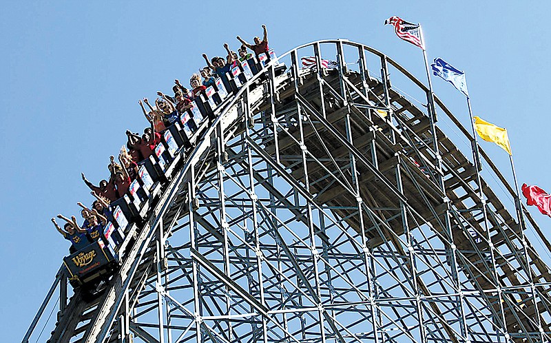 The "Voyage" coaster at Holiday World was named the No. 1 coaster in the world by Time magazine.