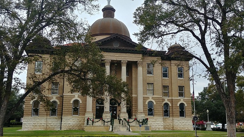 Life in downtown San Marcos revolves around the historic Hays County Courthouse, which sits square in the center of town. (Photos by Anne P. Braly)