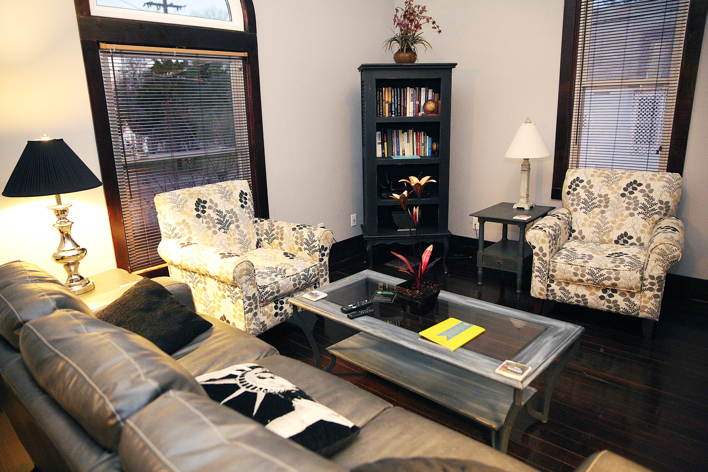 The living room is one of the common areas of Phil Cross Chattanooga, Tenn., home where he rents out several spare bedrooms through Airbnb. One thing that sets Cross apart from many Airbnb hosts in the Chattanooga area is that heճ paid sales tax to the state and Ңed taxӠto the city and county since he started renting out rooms about two years ago.