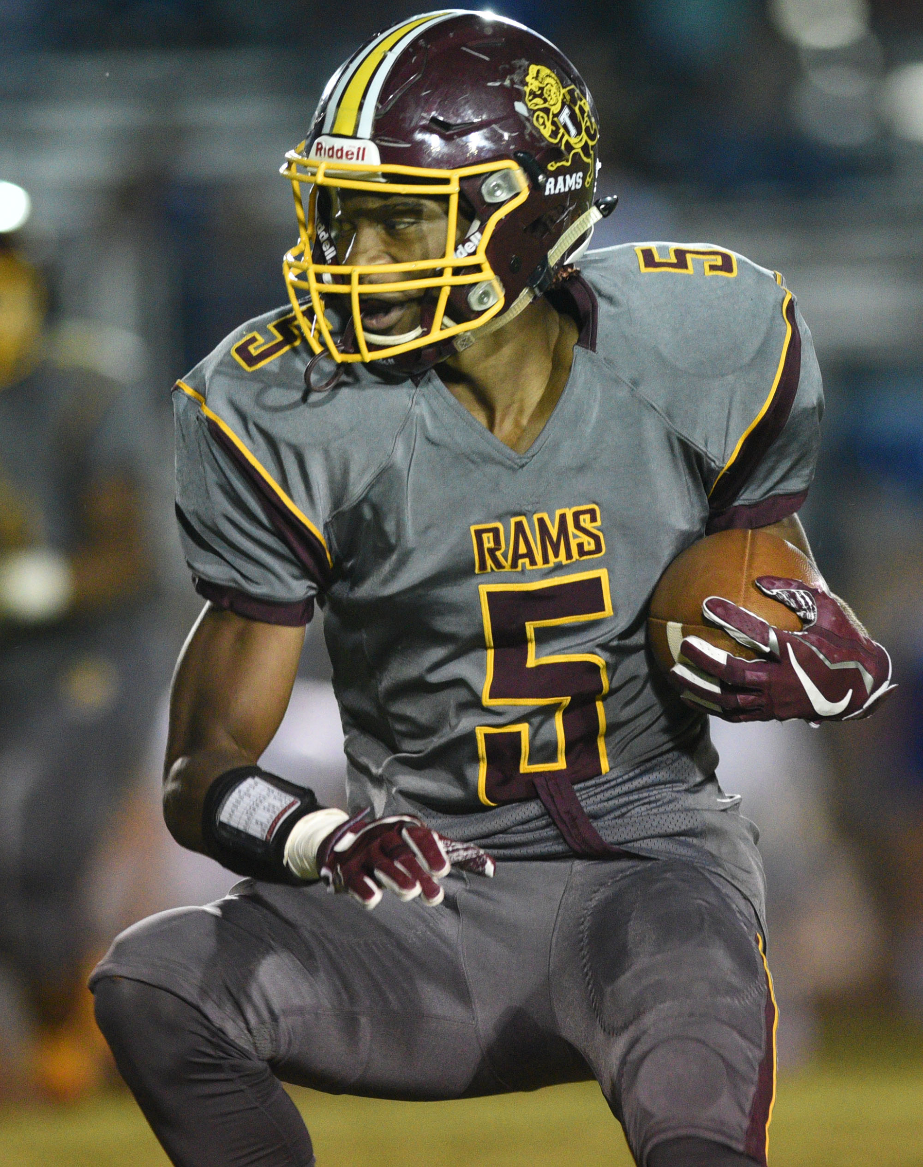 Tyner's Ke'un Webb is a versatile team captain who will help lead the Rams against Union City in the Class 2A state championship game today in Cookville. He's one of the Rams who played for the late Marquice Craddock.