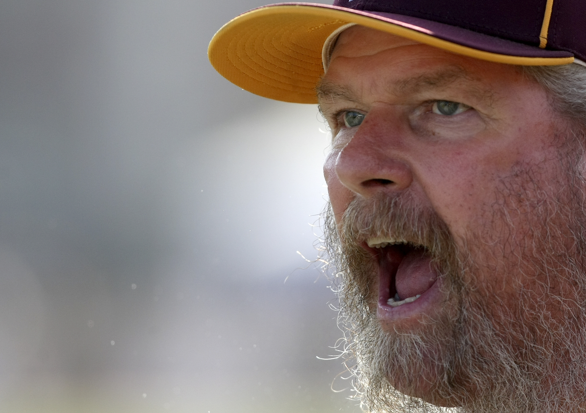 Tyner head coach Wayne Turner yells at an official during the Class 2A BlueCross Bowl state championship between Tyner and Union City at Tennessee Technological University's Tucker Stadium on Friday, Dec. 1, 2017 in Cookeville, Tenn.