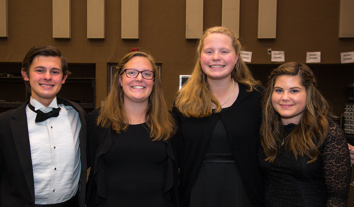 Devin Lentz, Katie Carter, Audrey Smith and Molly Ragon