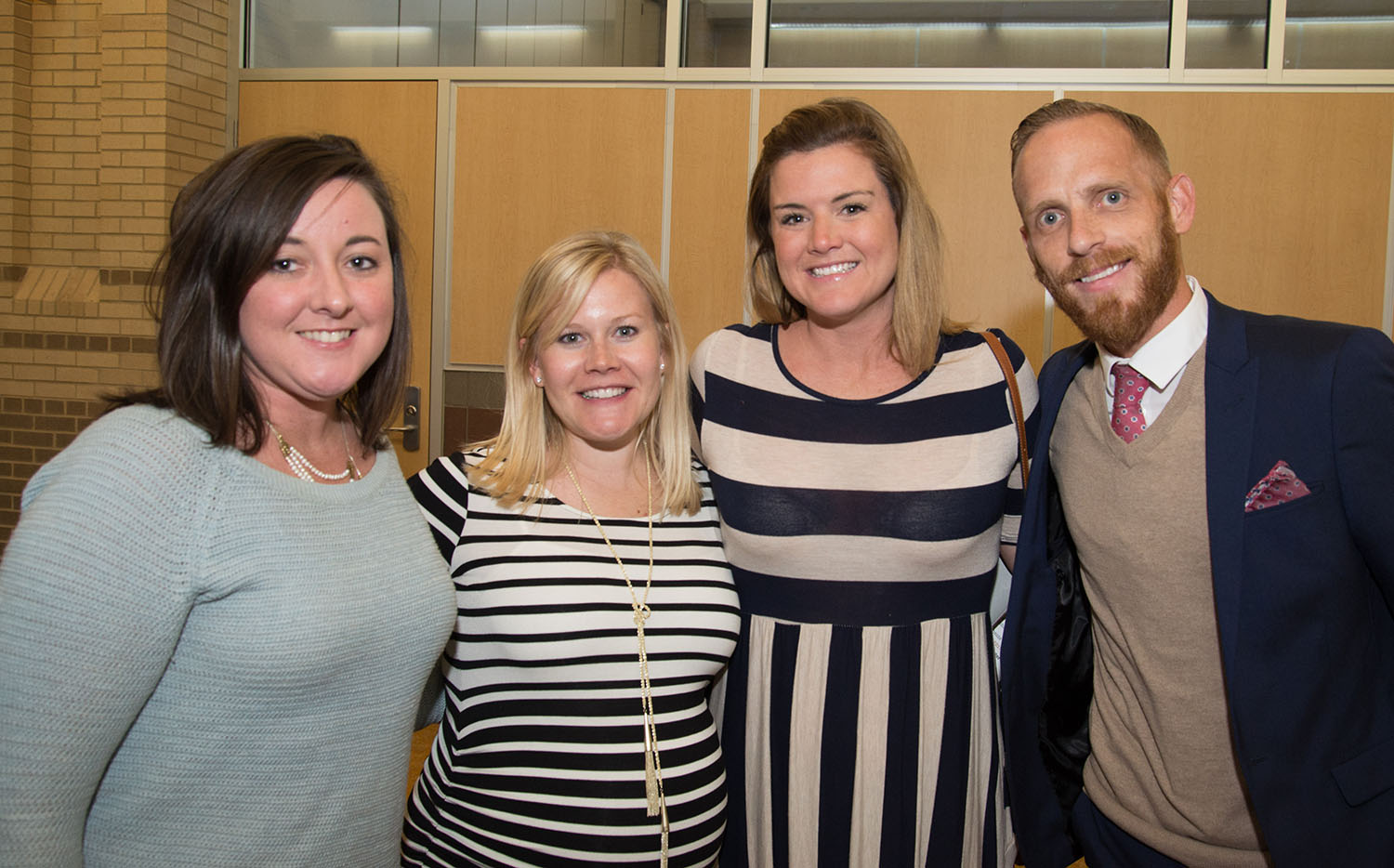 Heather Bruce, Lindsey Parks, Andrea Leen and Brandon Deering