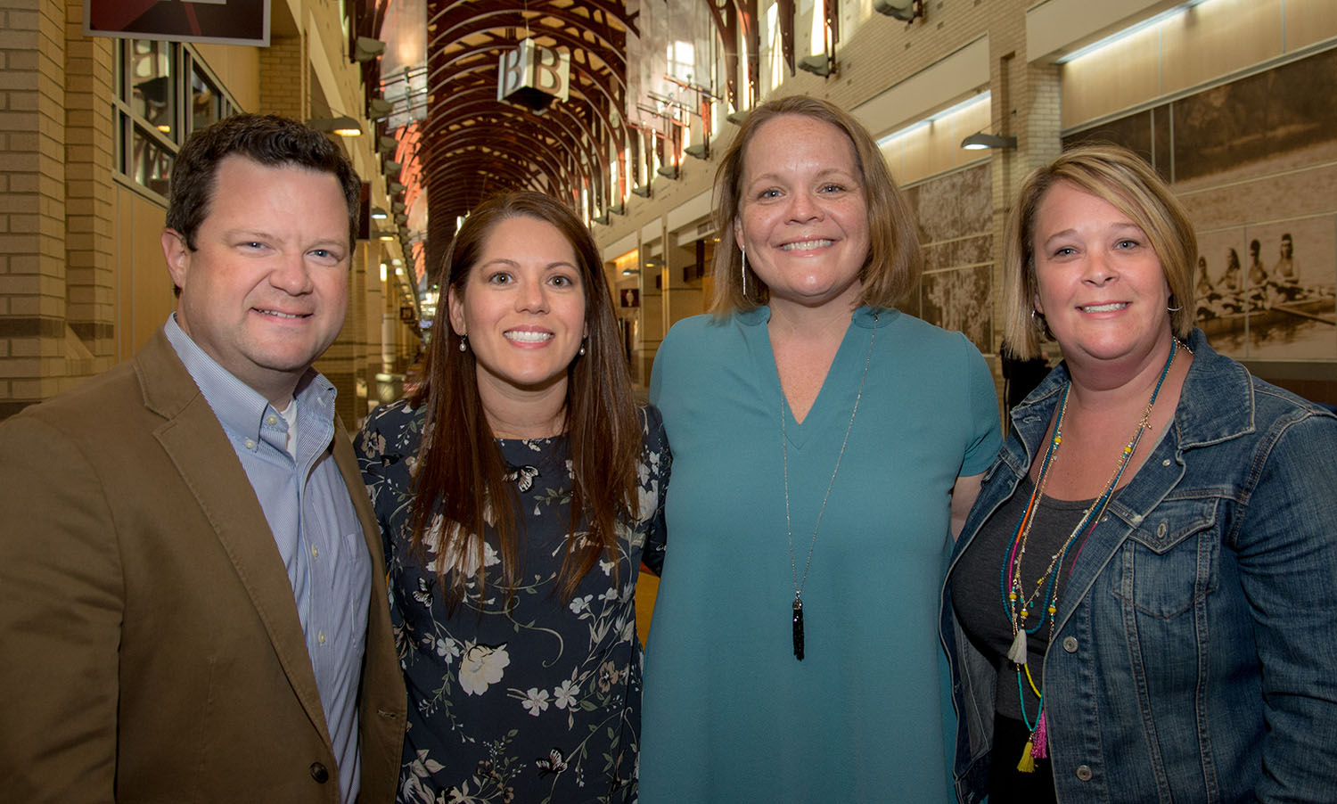 David & Apryl Barrett, Katie Harbison and Kristin Ownby