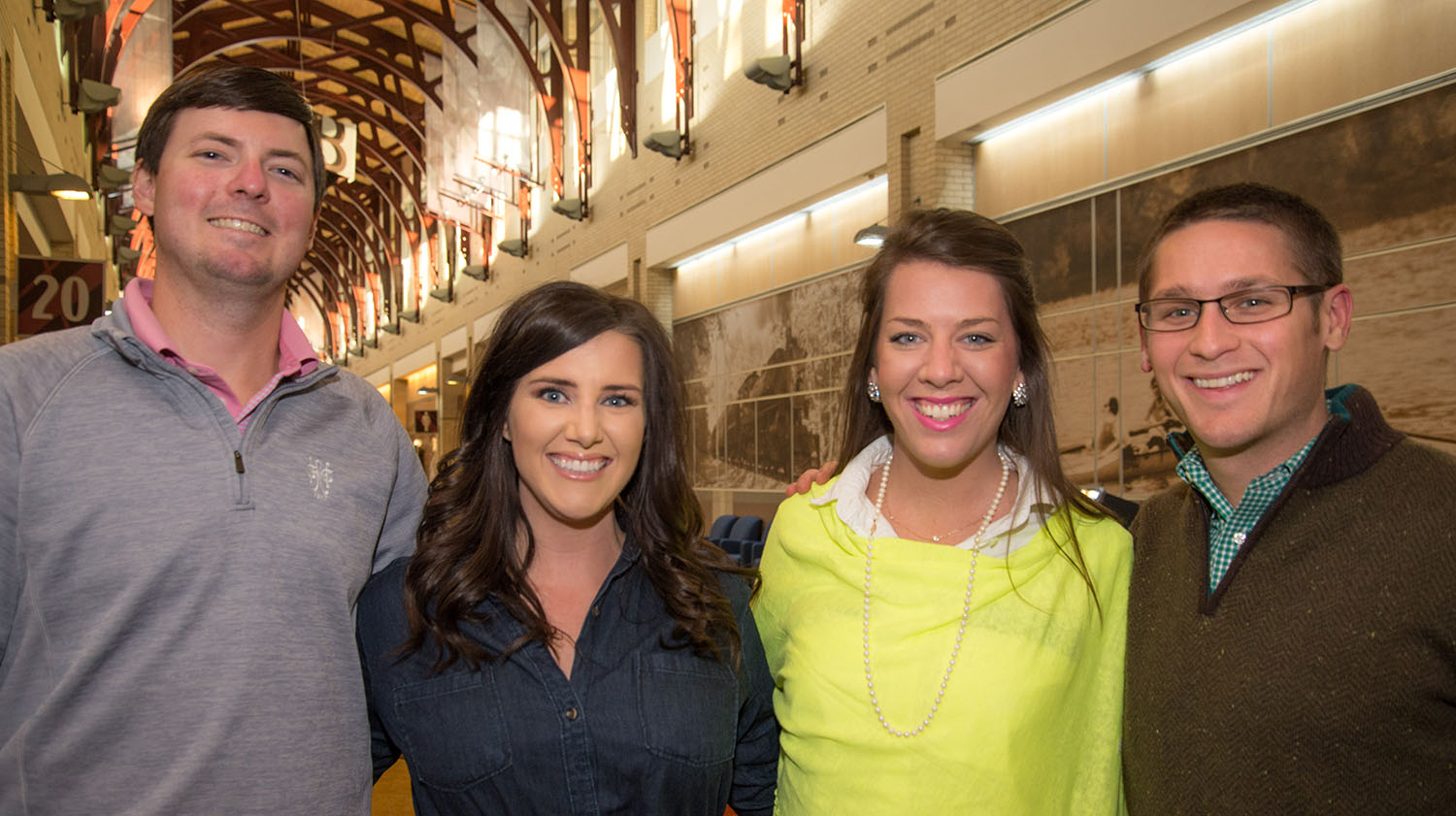 Chad Goodman, Sarah Arata, Megan Goodman and Thomas Kilgore