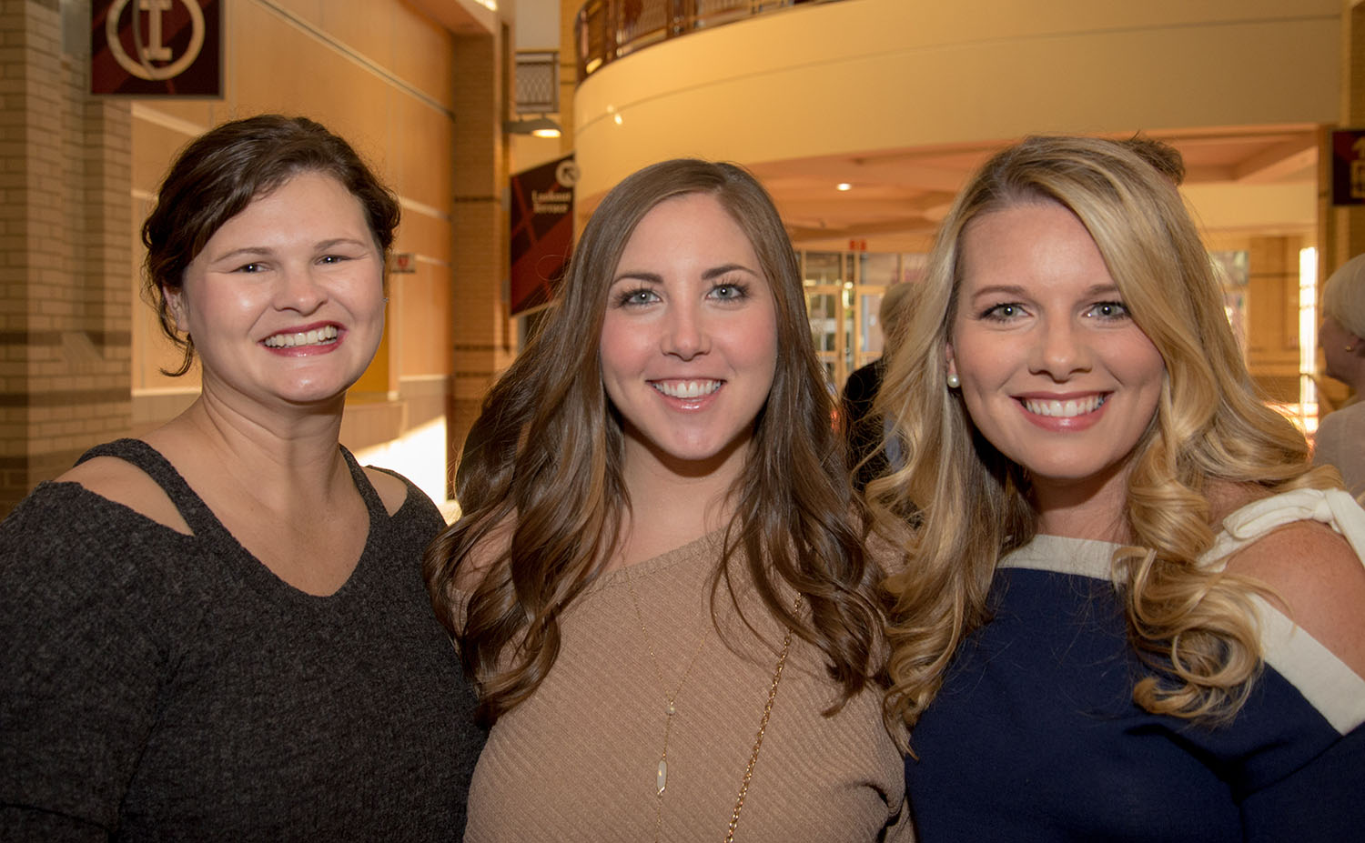 Martha Hanzelik, Allie Holland and Amanda Clifton