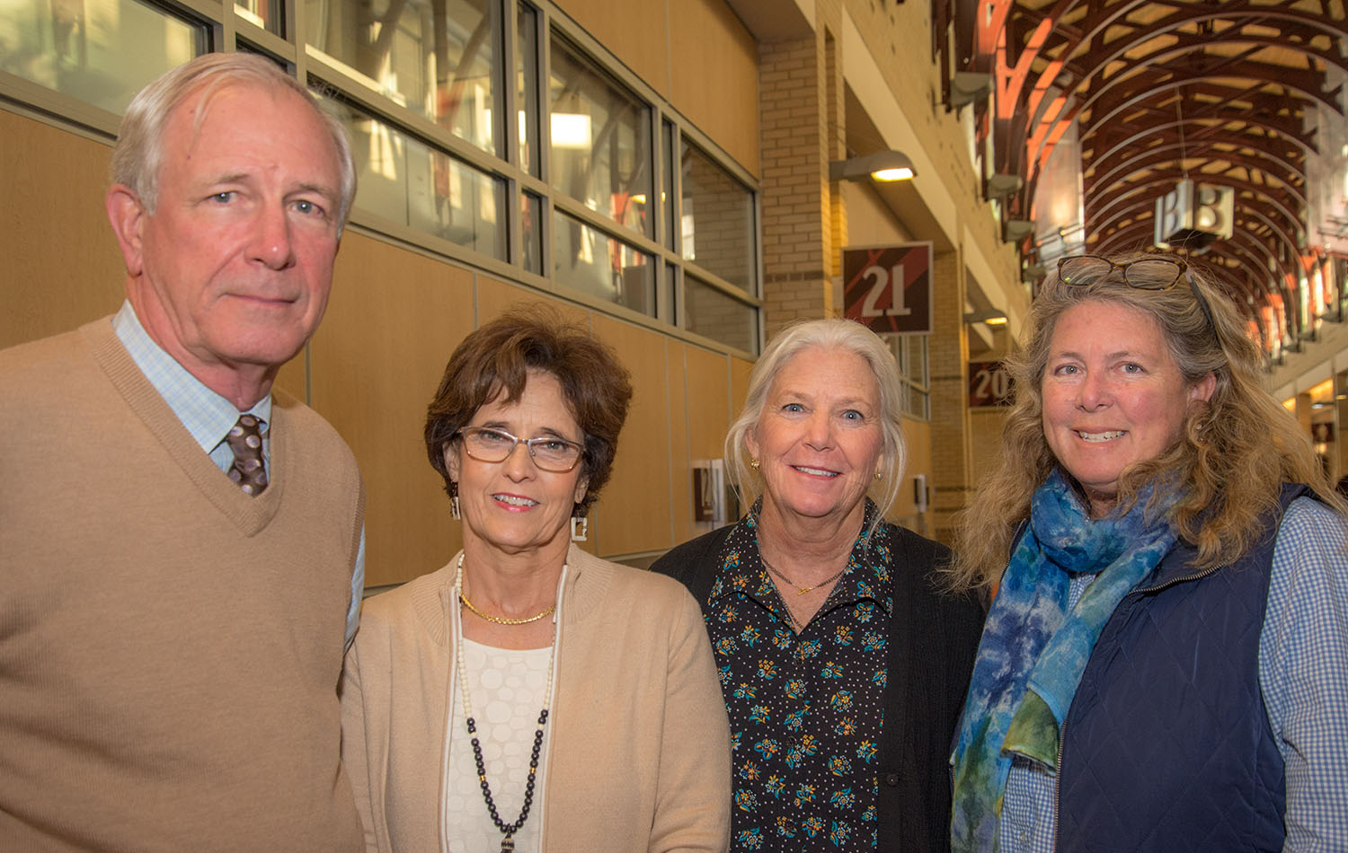 Bill & Nootsie Brooks, Carolyn Hale and Polly Brooks