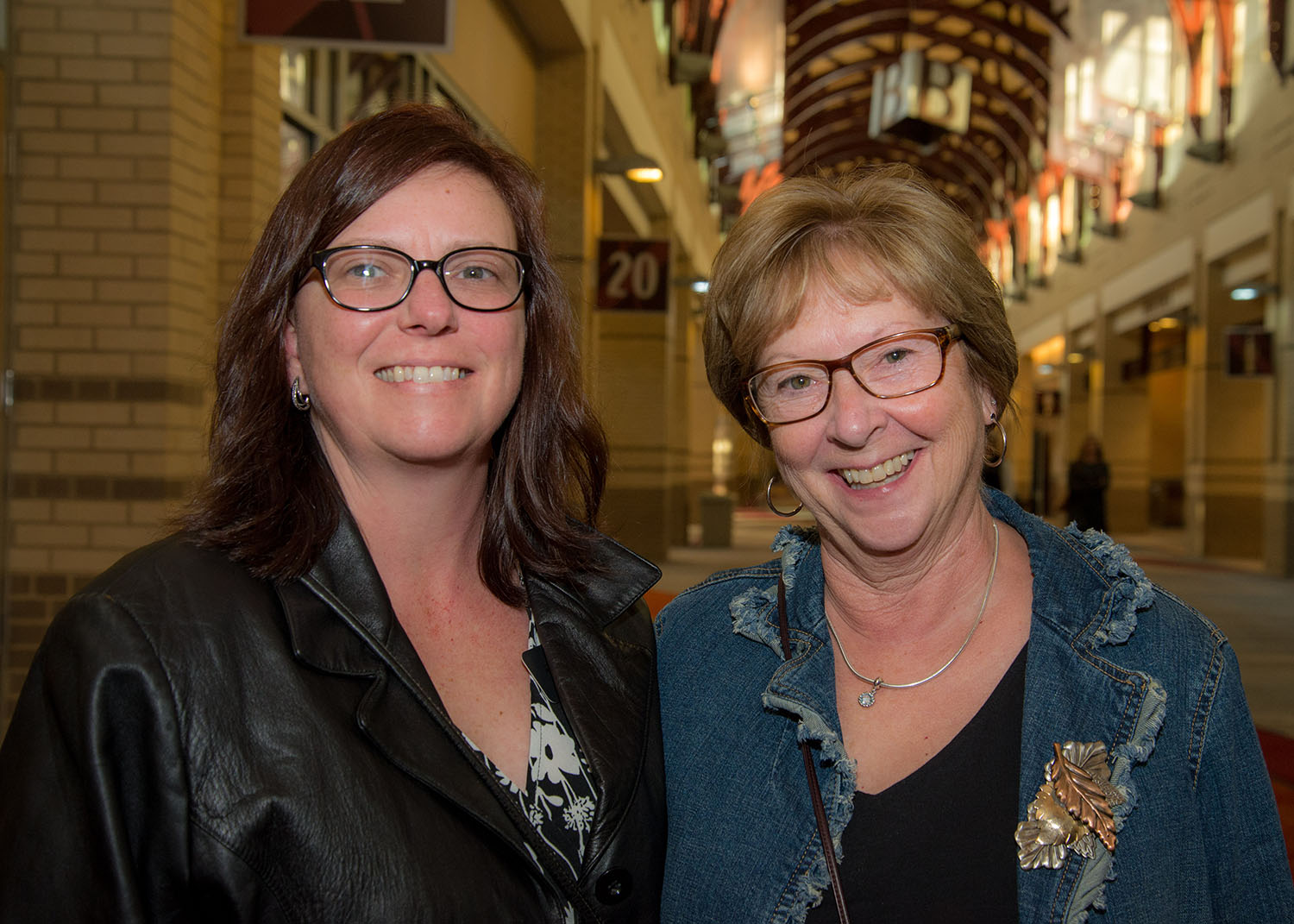 Amy Venturino and Phyllis Chandler