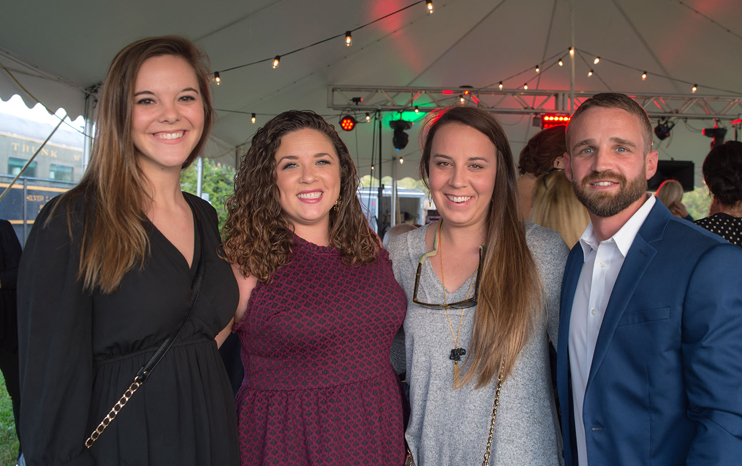 Emily Elwood, Casey Wilson, Taylor Smoke and Greg Wilson